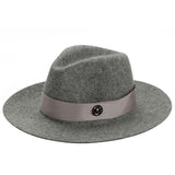Ladies pink wool feodra hats