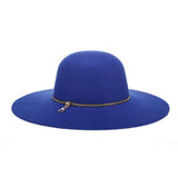Winter Wool Fedora Vintage Black Hats