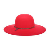 Winter Wool Fedora Vintage Black Hats