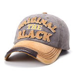 Original The Black Baseball Caps