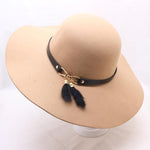 Fedora Cap Wide Brimmed Dome Hats