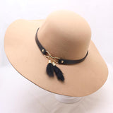 Fedora Cap Wide Brimmed Dome Hats