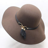 Fedora Cap Wide Brimmed Dome Hats