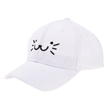 Cat Smiling Face Unisex Kids Baseball Caps