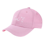 Cat Smiling Face Unisex Kids Baseball Caps